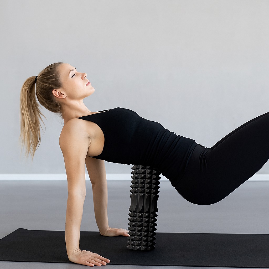 Yoga Fitness Exercises - Фитнес-ролик из ЭВА-пены для массажа спины