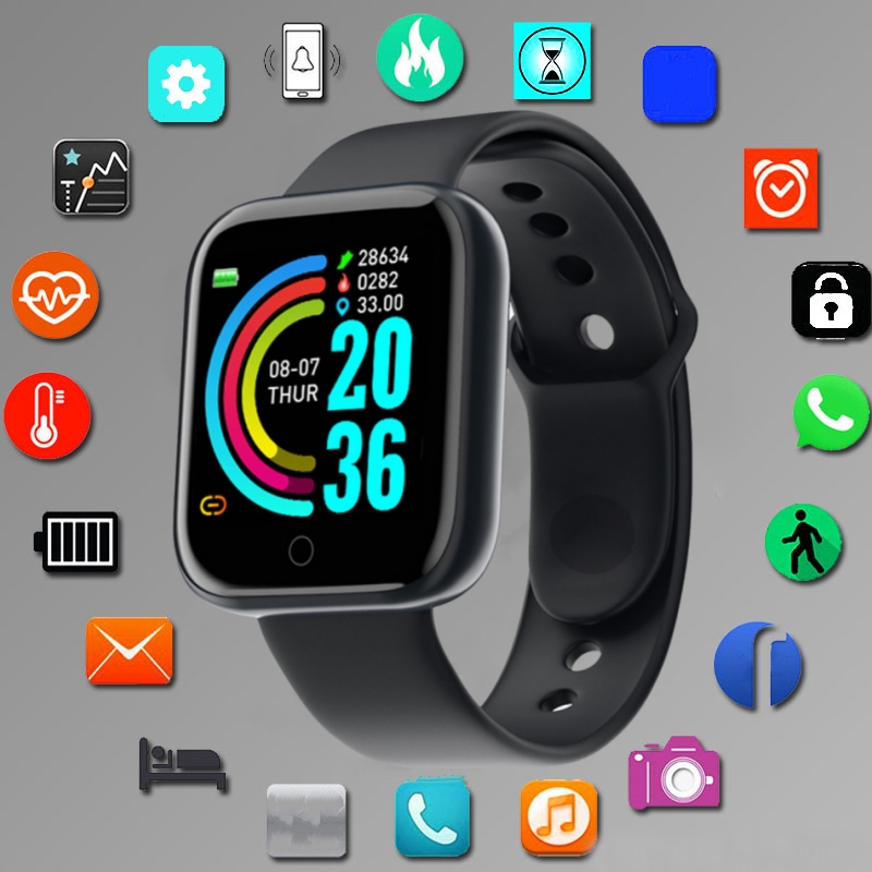 Fitness Tracker Band - Смарт-часы для мужчин и женщин, спортивный