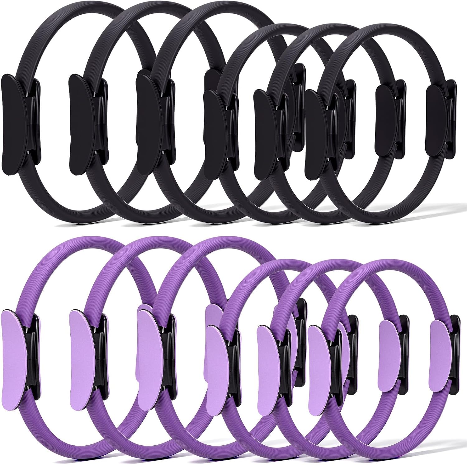 Pilates Ring Circle - Набор из 12 пилатес-колец двойного размера,
