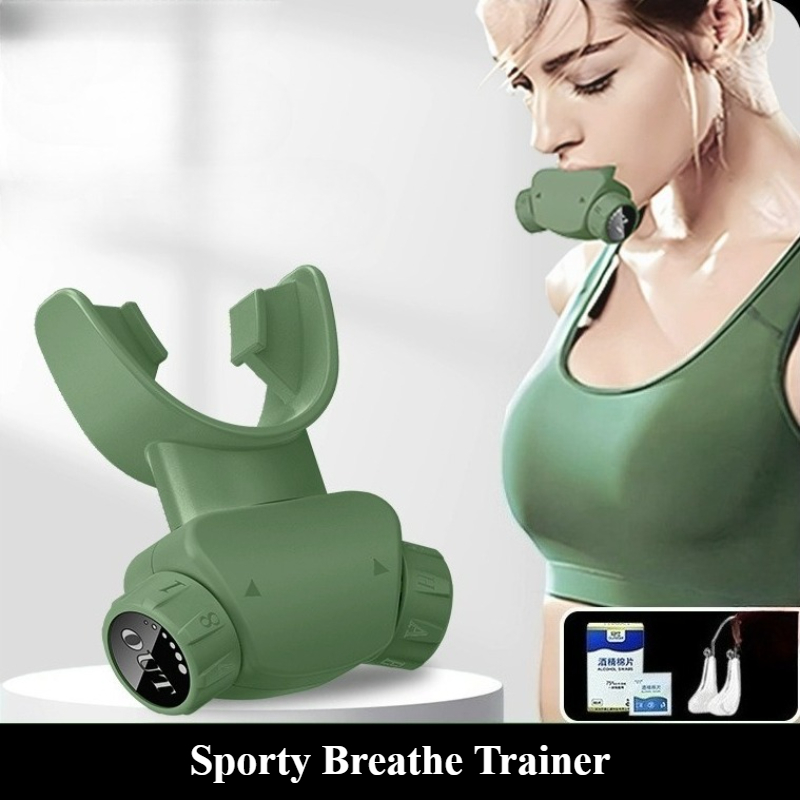Yoga Fitness Gear - Спортивный тренажер для дыхания, ежедневное бодибилдинг,