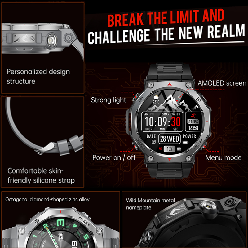 2026 Новые смарт-часы T-Rex 3  – обзор и цена Wrist Wraps Fitness