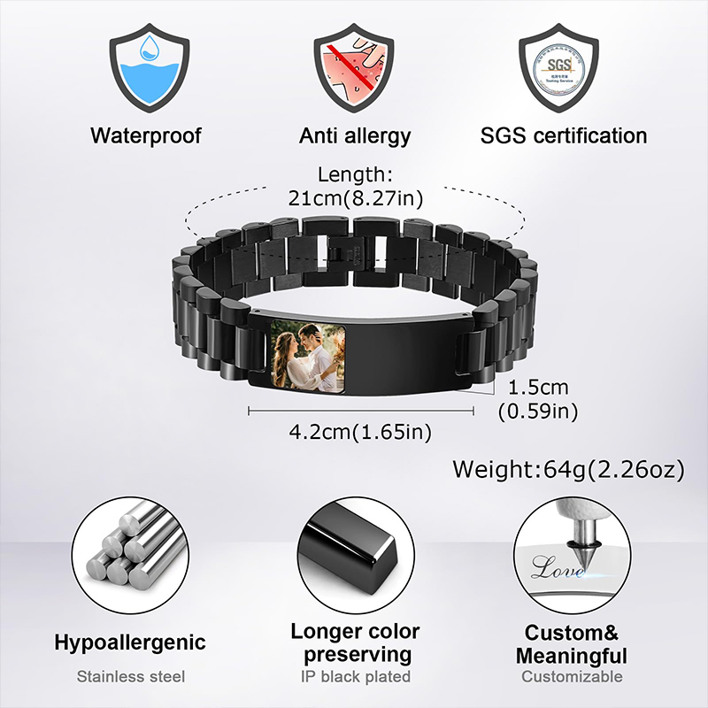 Браслет с текстом на заказ, ре – обзор и цена Fitness Tracker Band