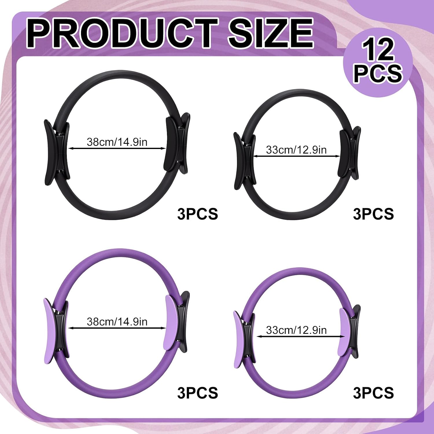 Набор из 12 пилатес-колец двой – обзор и цена Pilates Ring Circle