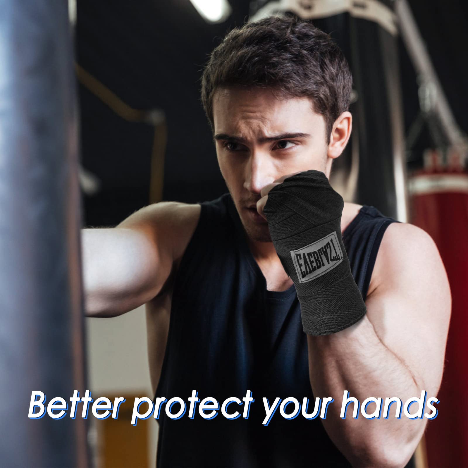 Хлопковые боксерские бинты Мяг – обзор и цена Wrist Wraps Fitness