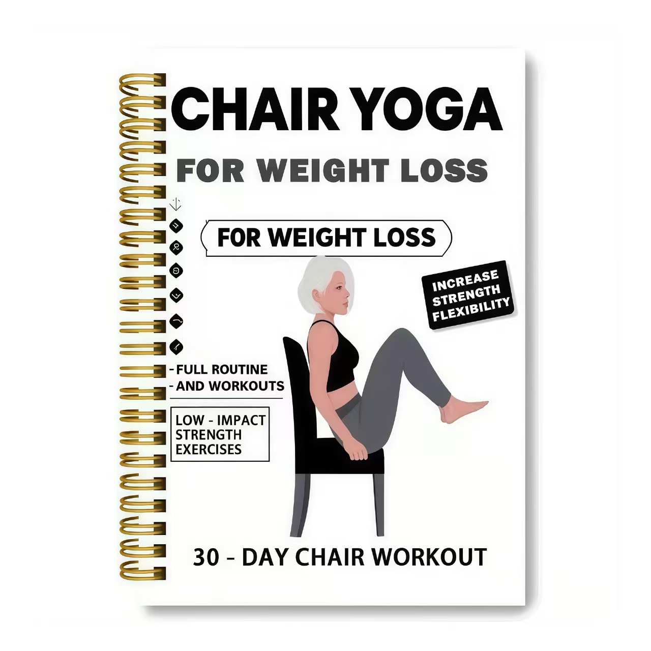 Блокнот для занятий йогой для  – обзор и цена Yoga Fitness Journal