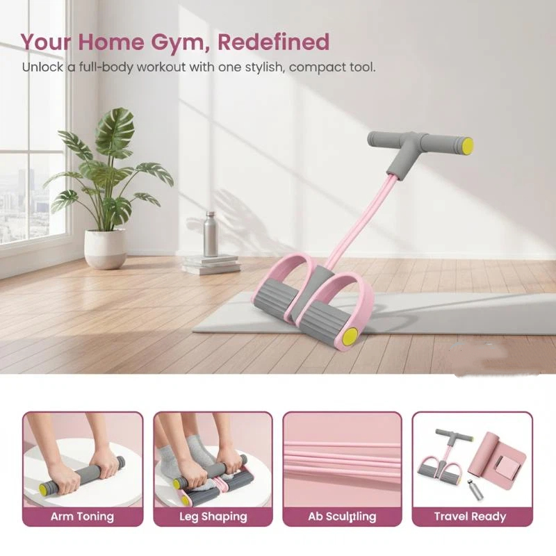 Эластичные эспандеры с 4 трубк – обзор и цена Yoga Fitness Gear