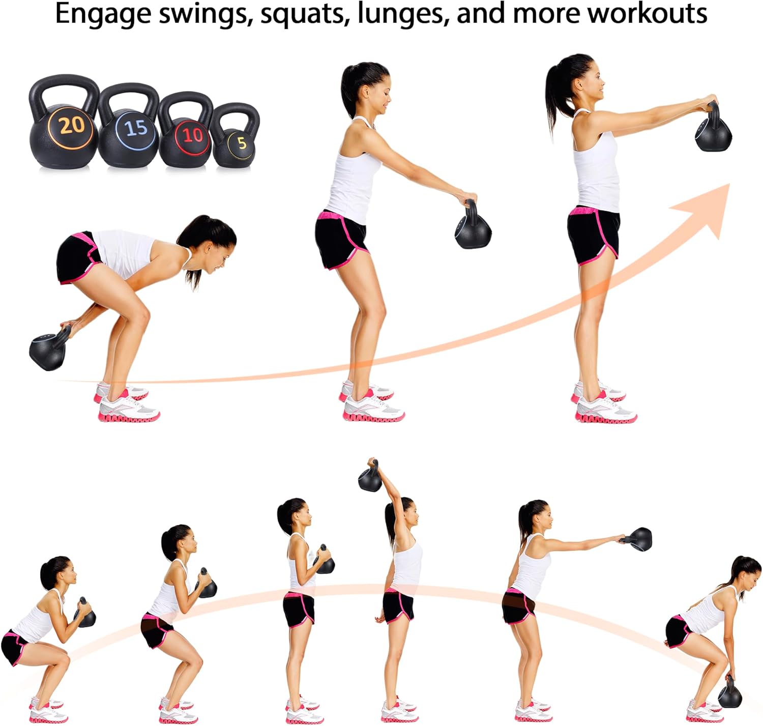 Набор гирь для домашних HIIT-т – обзор и цена Kettlebell
