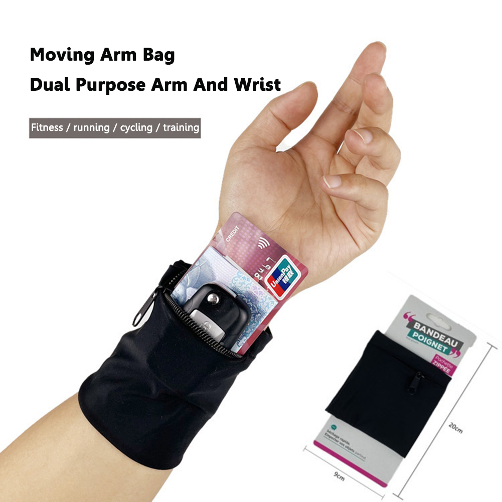 Сумки на молнии для бега на ру – обзор и цена Wrist Wraps Fitness