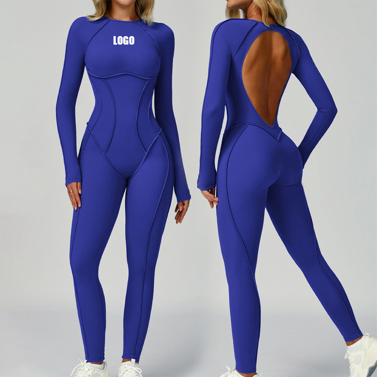 Женский комбинезон для йоги с  – обзор и цена Yoga Fitness Logo